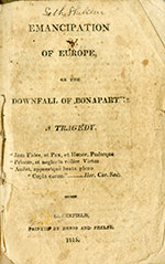 image of napoleon-playbill