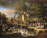 image of peale-mastodon-painting